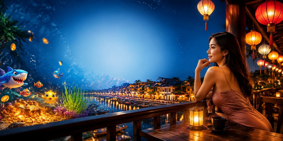 Không gian casino yên tĩnh tại Hội An